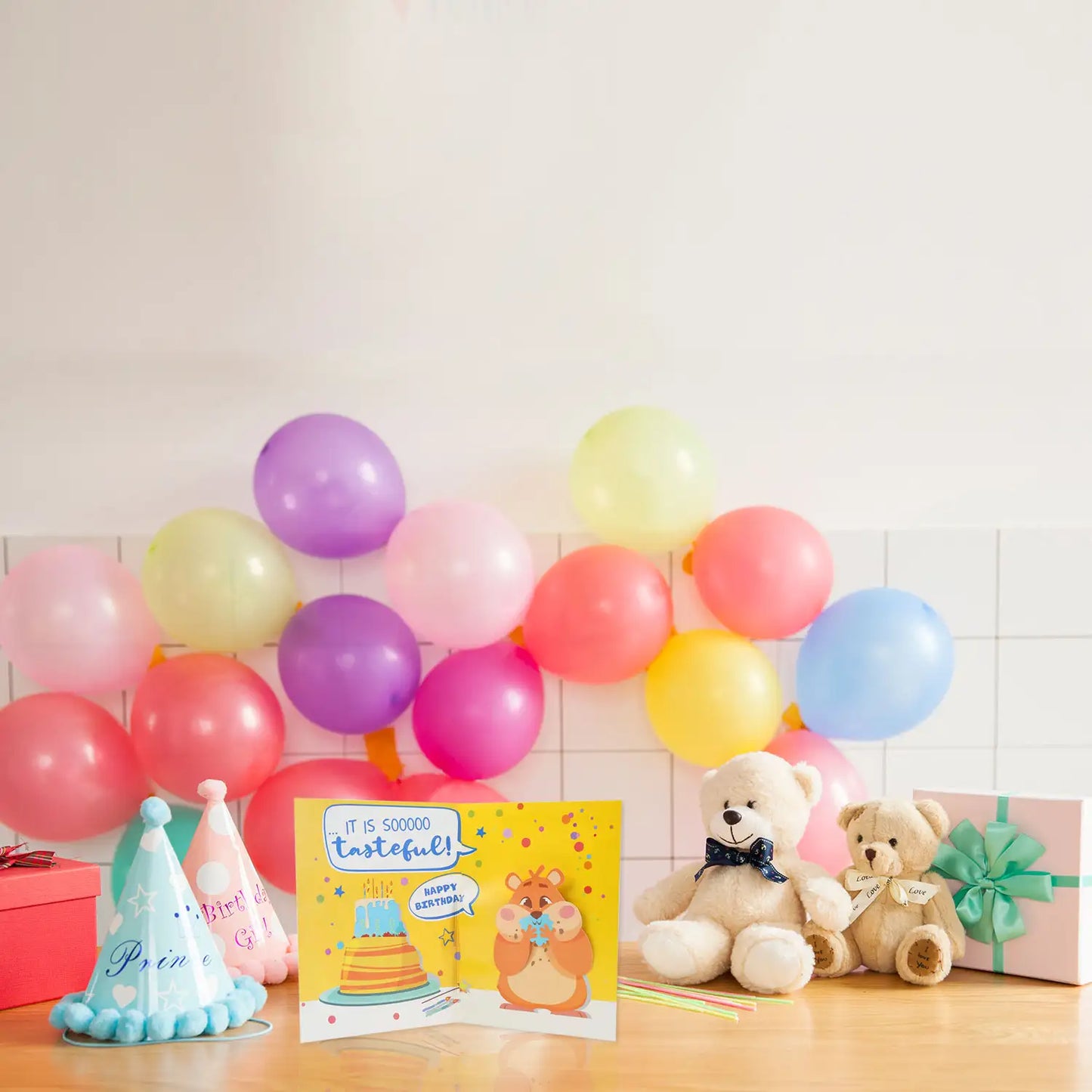 Wobbly Hamster Birthday Card with Music – 7.87x5.9